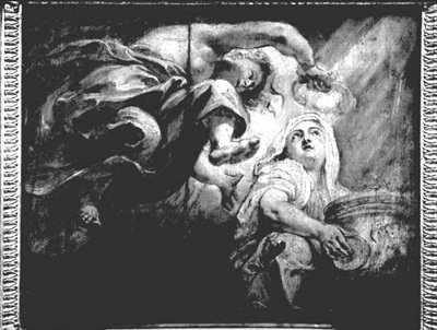 La Religion couronnée par le Génie, étude pour L