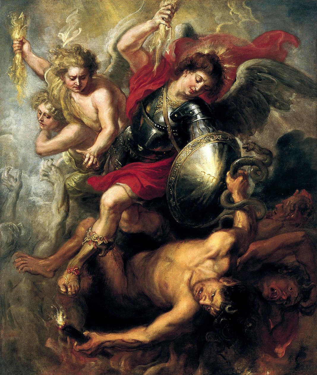 Saint Michel expulsant Lucifer et les anges rebelles, 1622 - Peter Paul Rubens