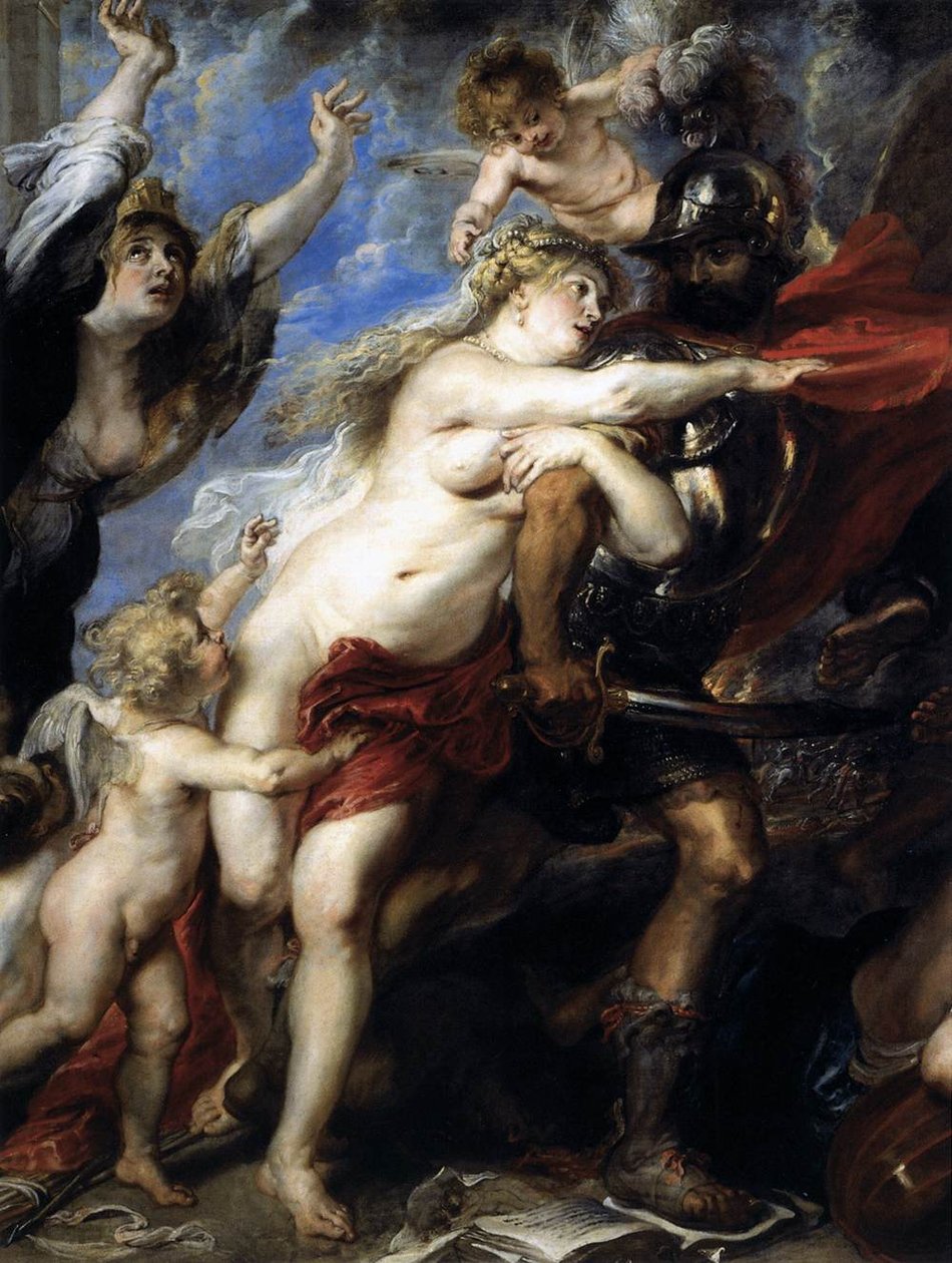 Les Conséquences de la guerre (détail) - Peter Paul Rubens