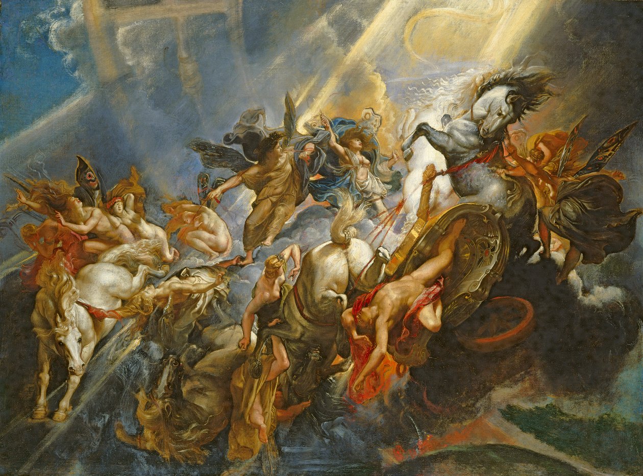 La chute de Phaéton, c.1604-05 - Peter Paul Rubens