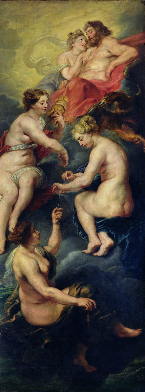 Le Cycle des Médicis : Les Trois Parques prédisant l
