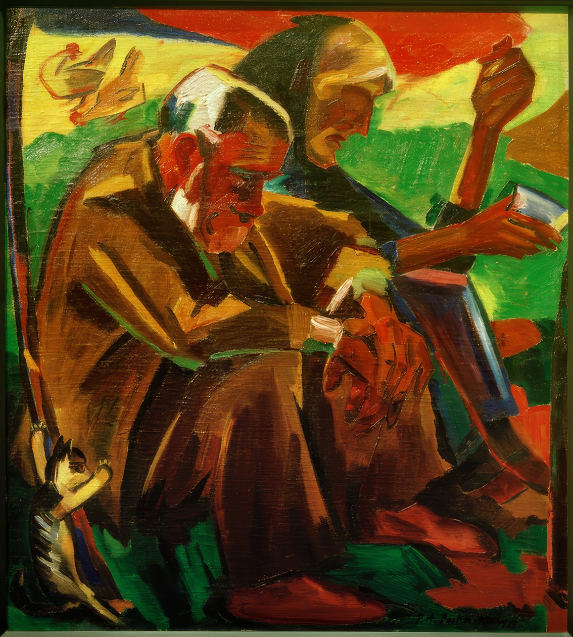 Mes parents - Peter August Böckstiegel