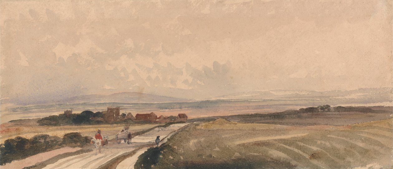 Une route du Yorkshire - Peter DeWint
