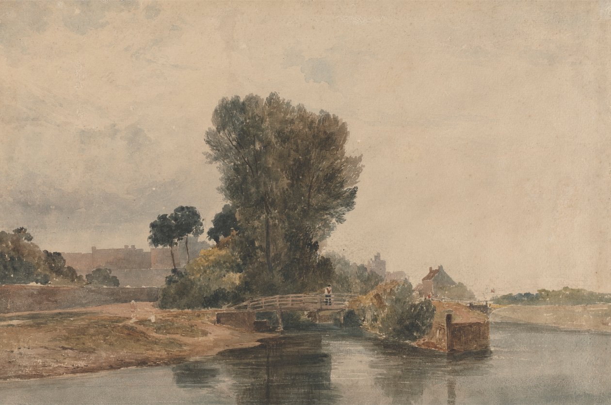 Windsor depuis les écluses - Peter DeWint