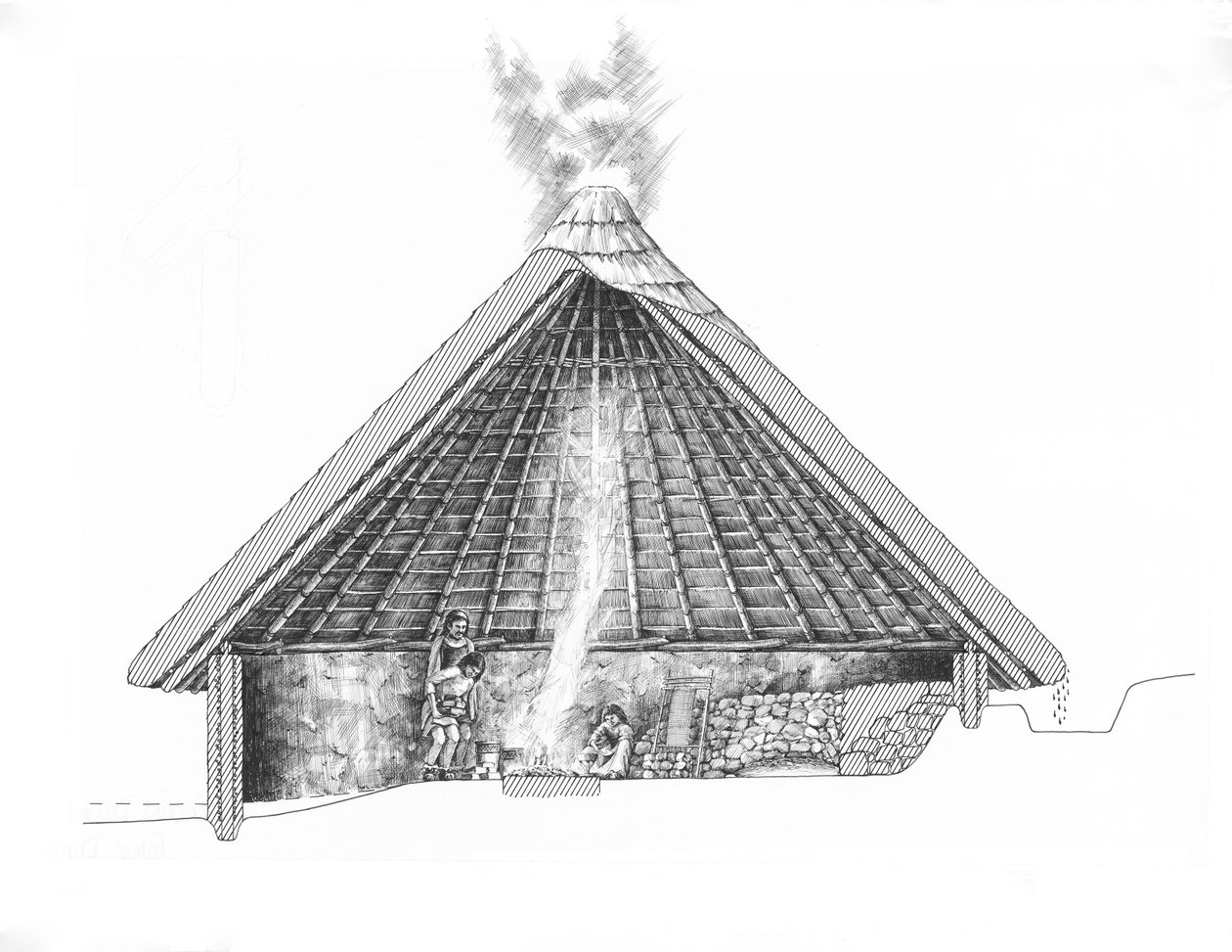 Maison ronde de l