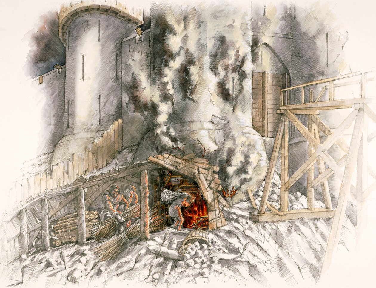 Siège du château de Douvres, 1216 - Peter Dunn