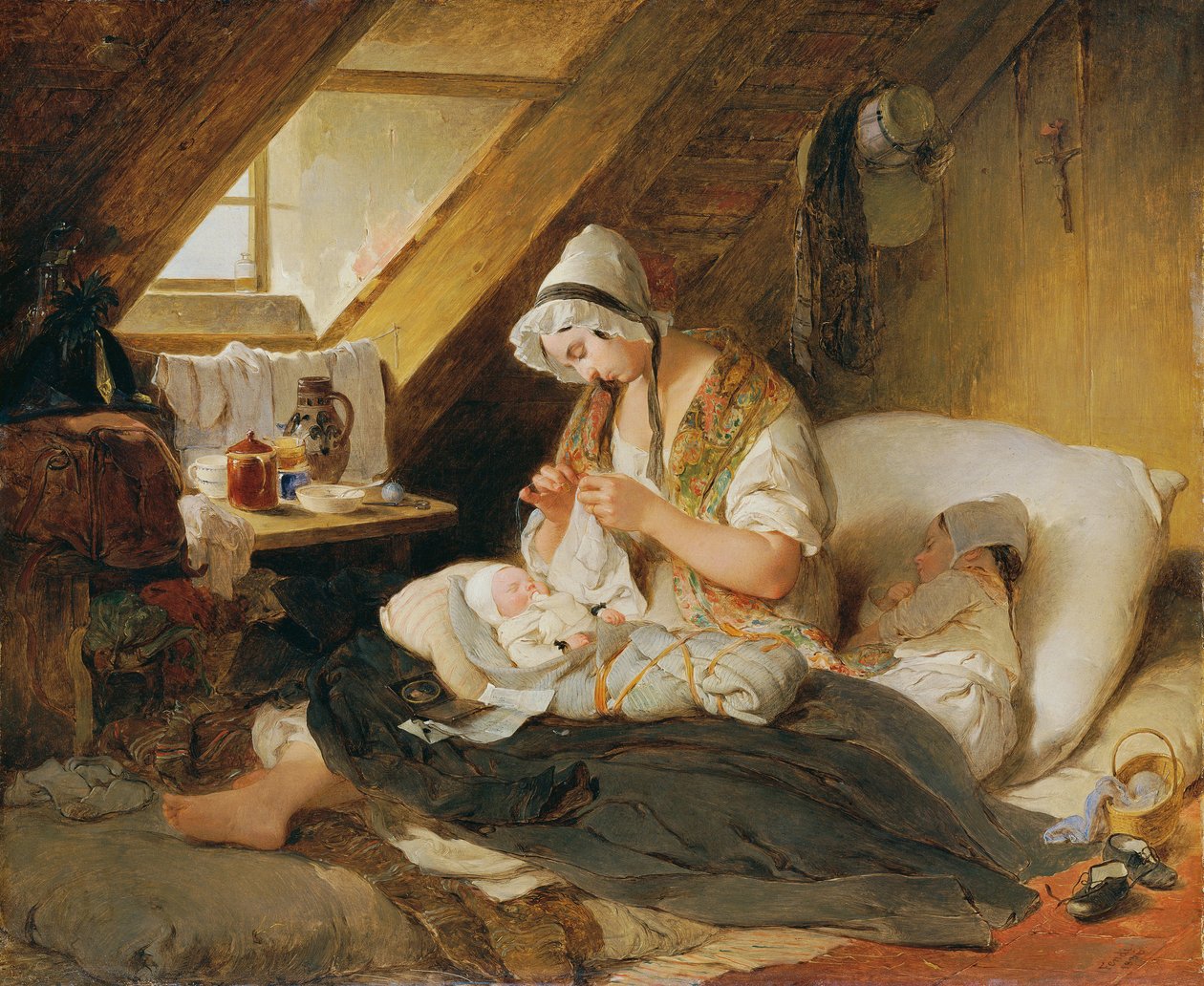 La pauvre veuve d