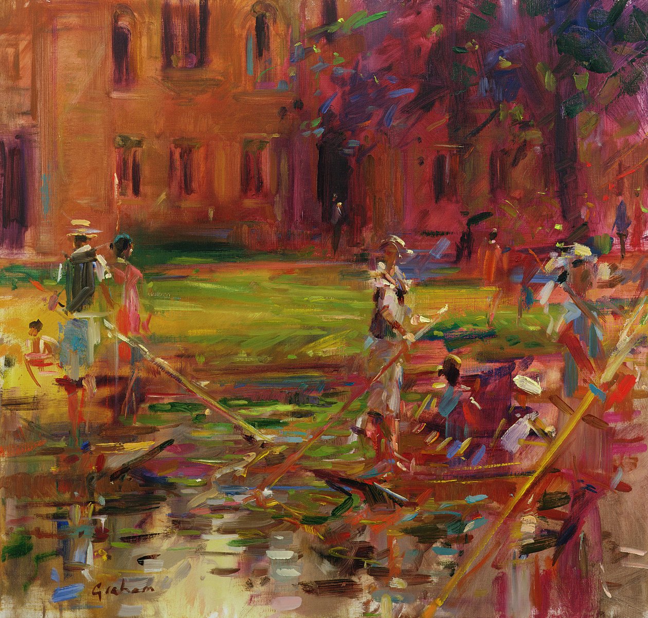 En bateau - Peter Graham (Contemporary)