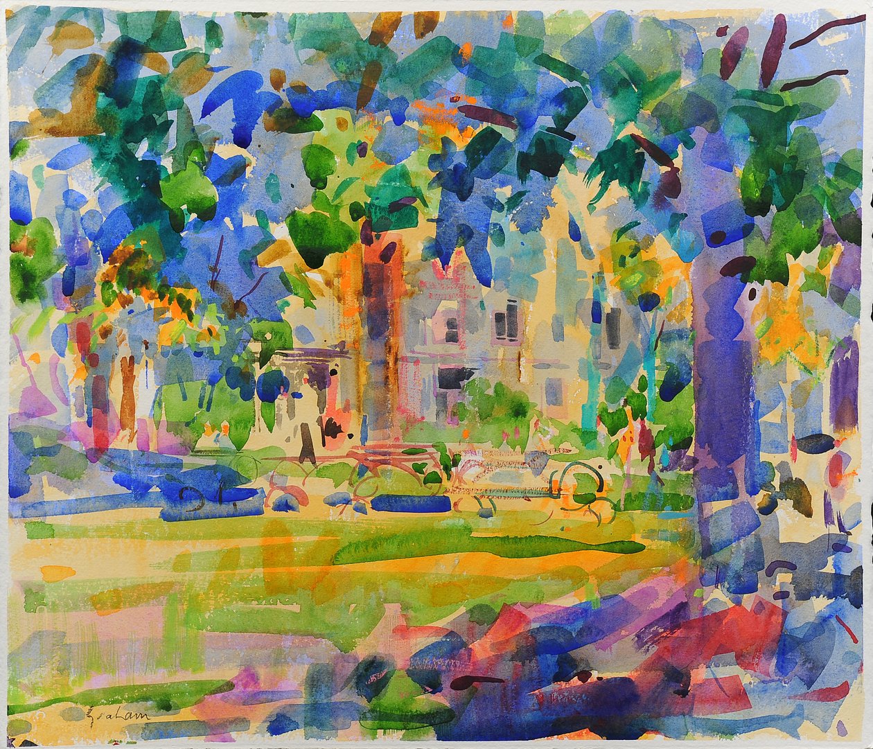 Cedar Hill Manhattan - Peter Graham (Contemporary)