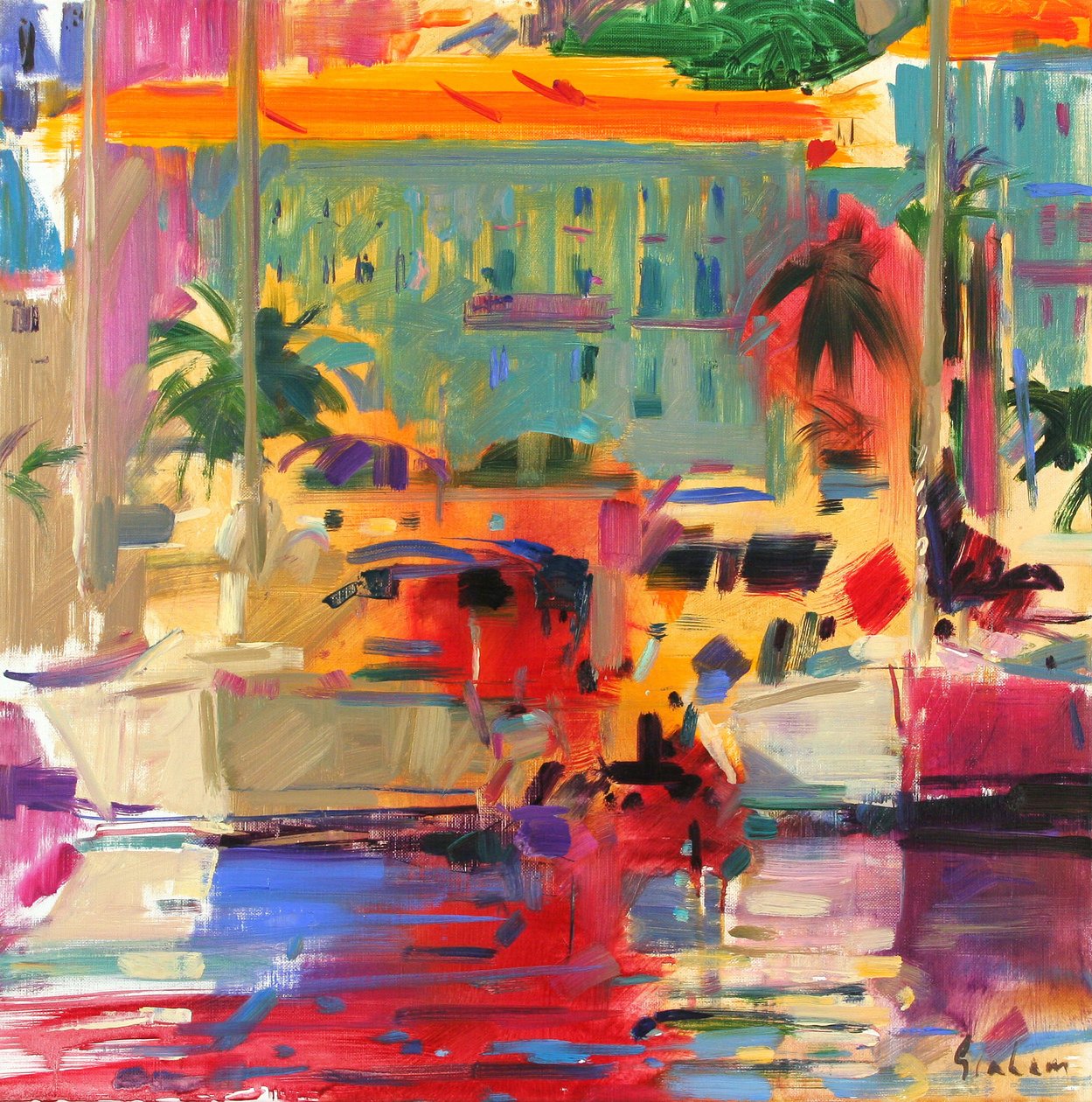 Lumière du port, 2012 - Peter Graham (Contemporary)