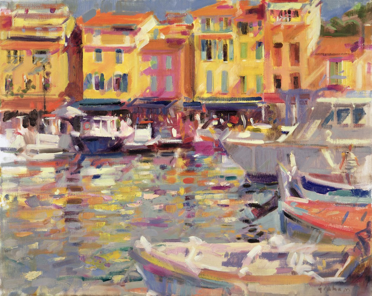 Port de Cassis - Peter Graham (Contemporary)
