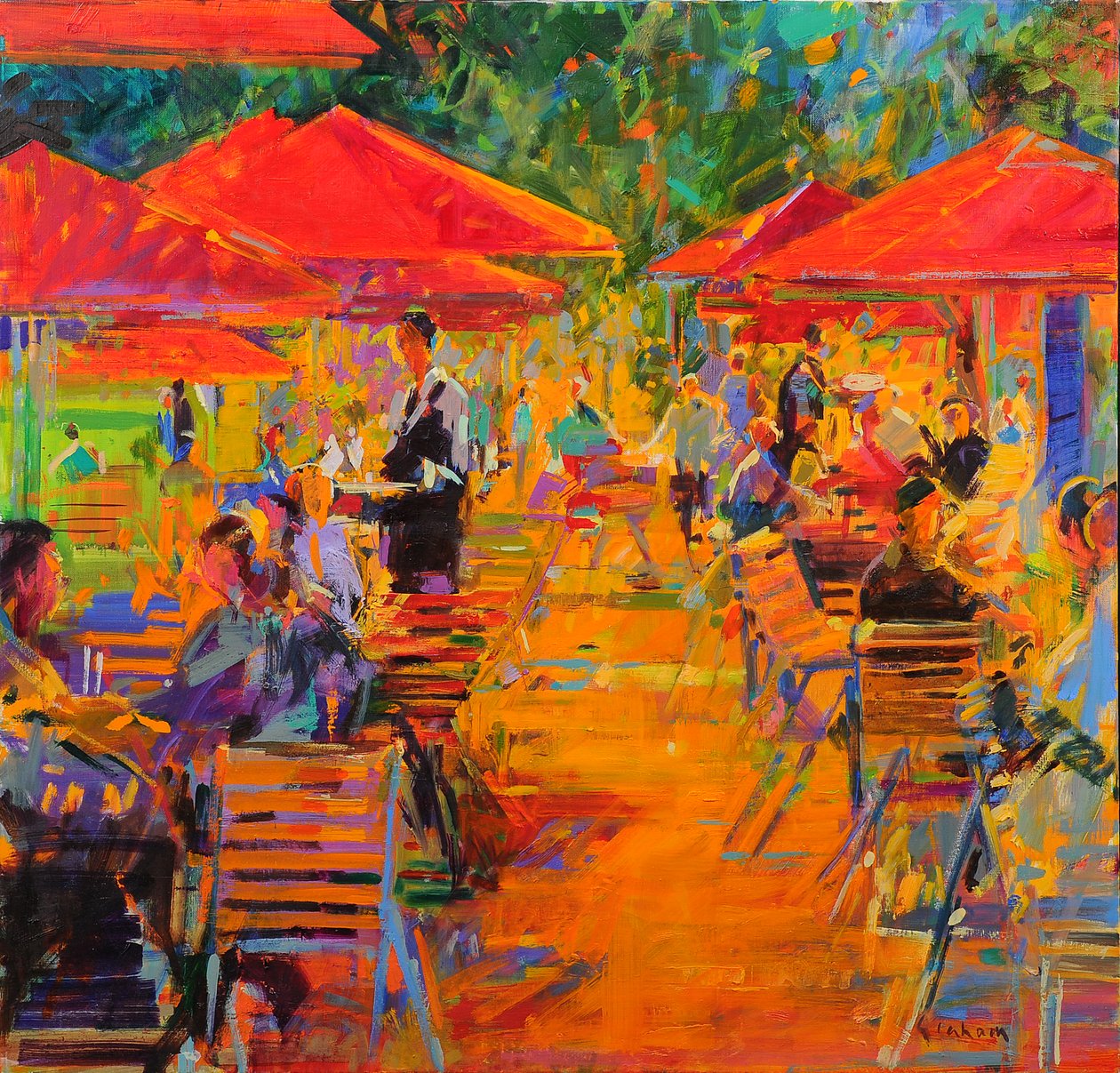 Le Jardin des Tuileries - Peter Graham (Contemporary)