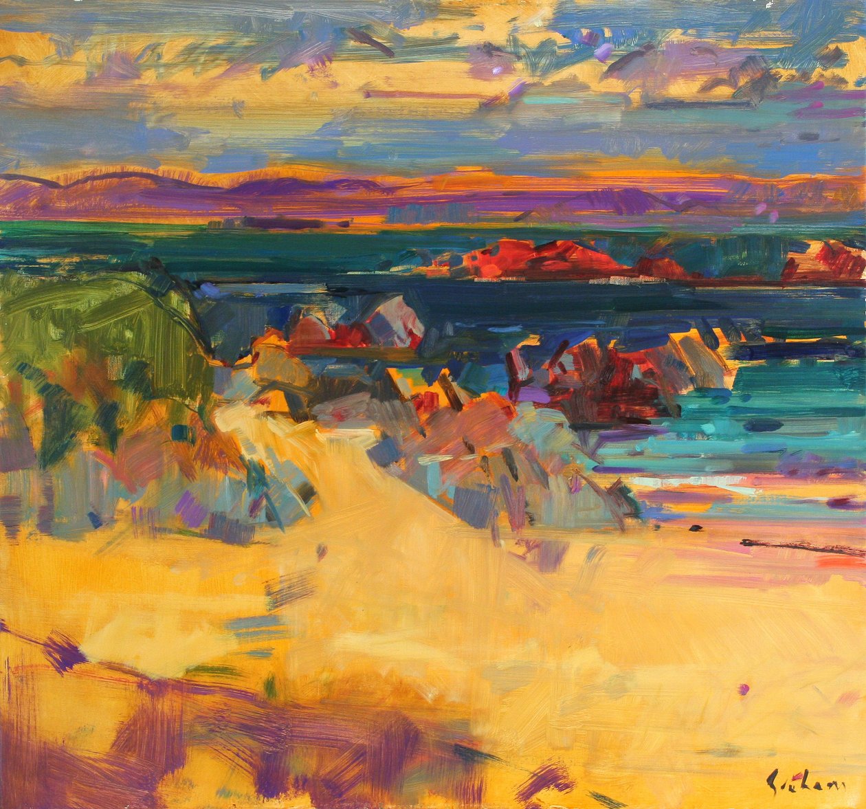 Extrémité nord, Iona, 2012 - Peter Graham (Contemporary)