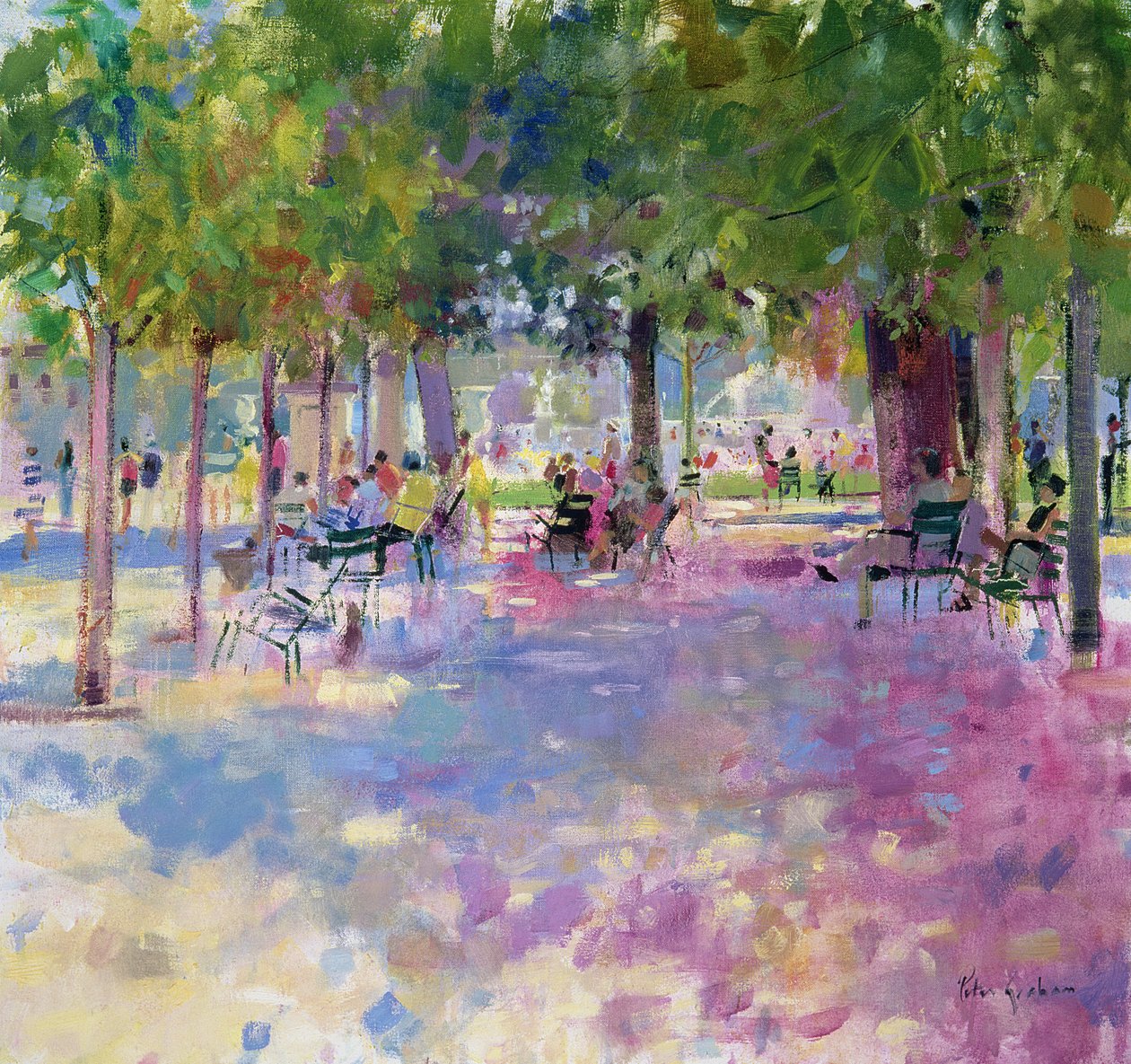 Tuileries, Paris - Peter Graham (Contemporary)