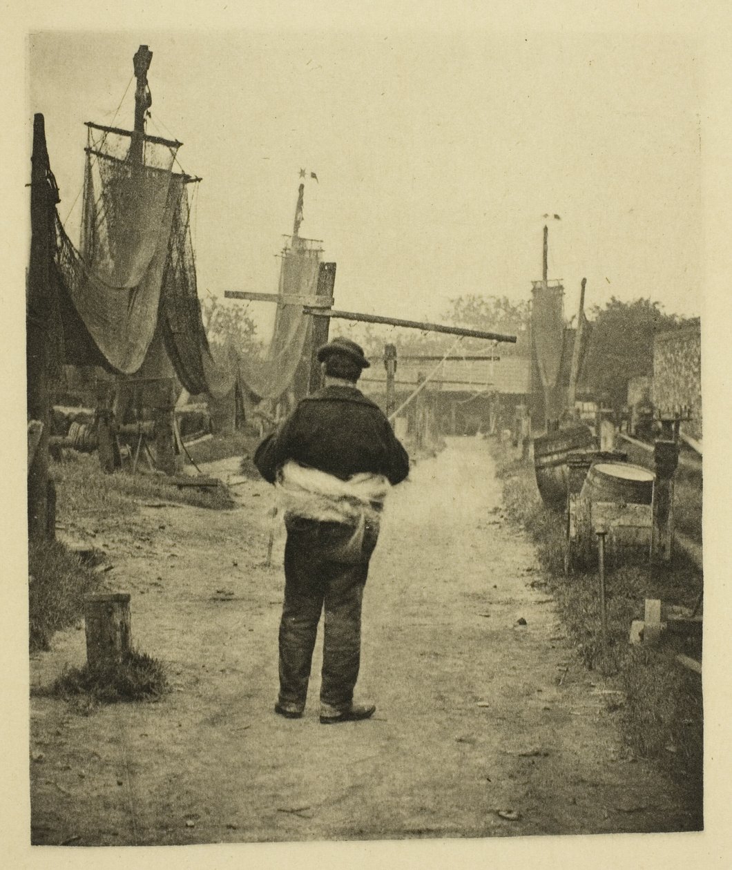 Une corde à marcher - Peter Henry Emerson