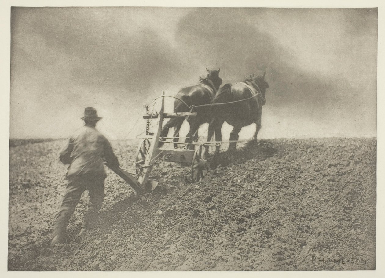 Un tirage difficile, (Suffolk) - Peter Henry Emerson