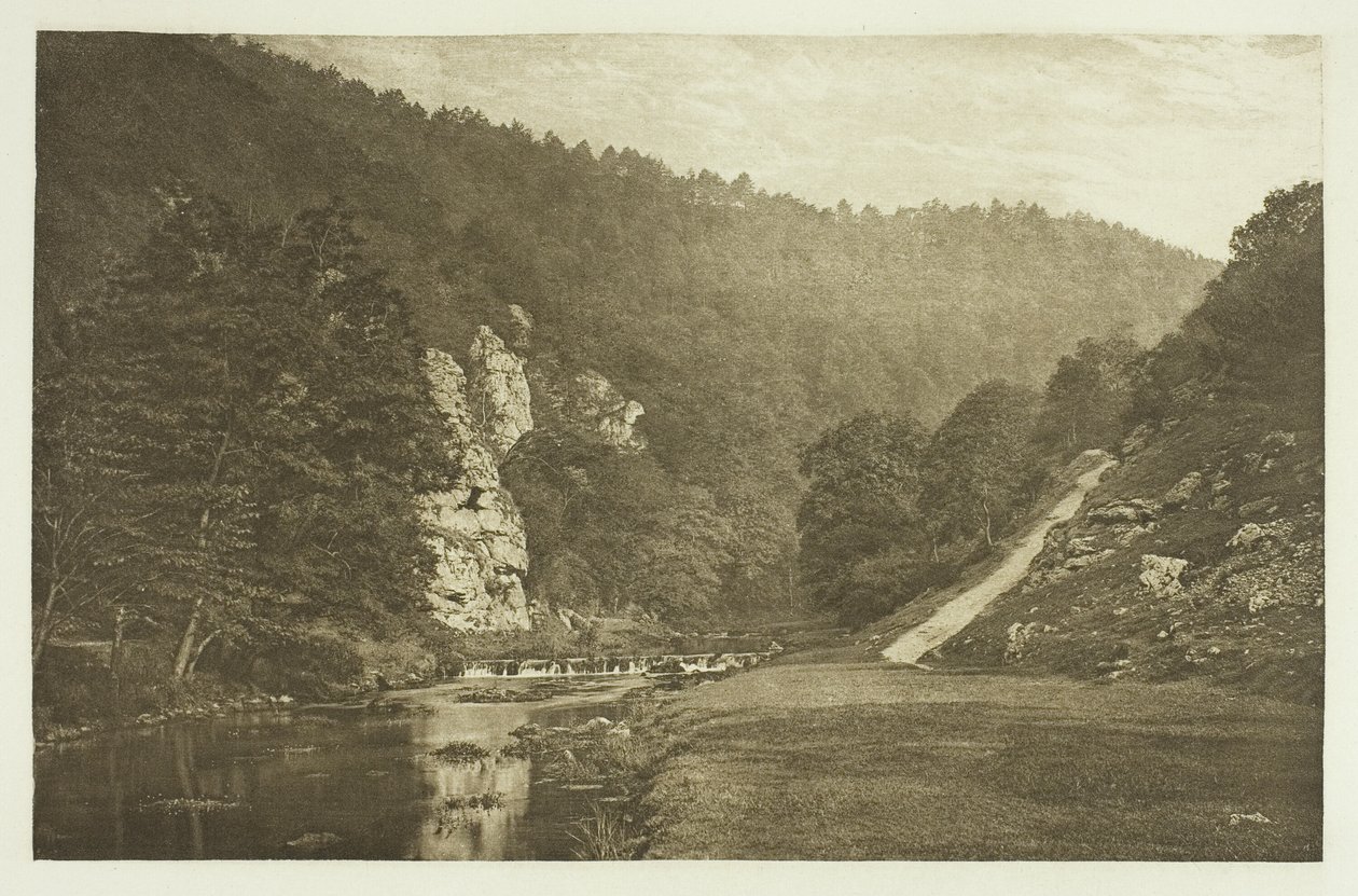 À Dove Dale - Peter Henry Emerson