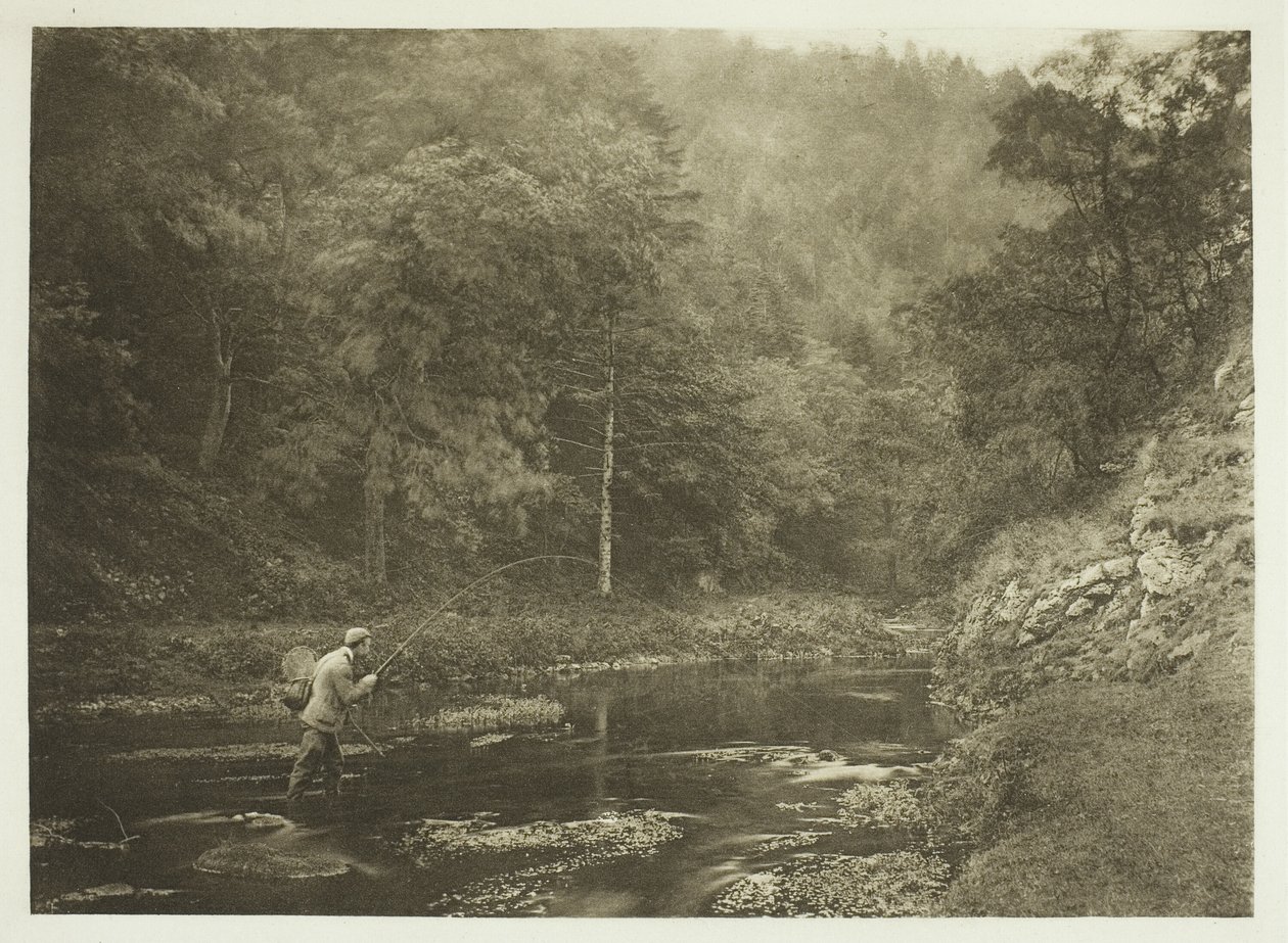 A Dove Dale. "Habet !" - Peter Henry Emerson