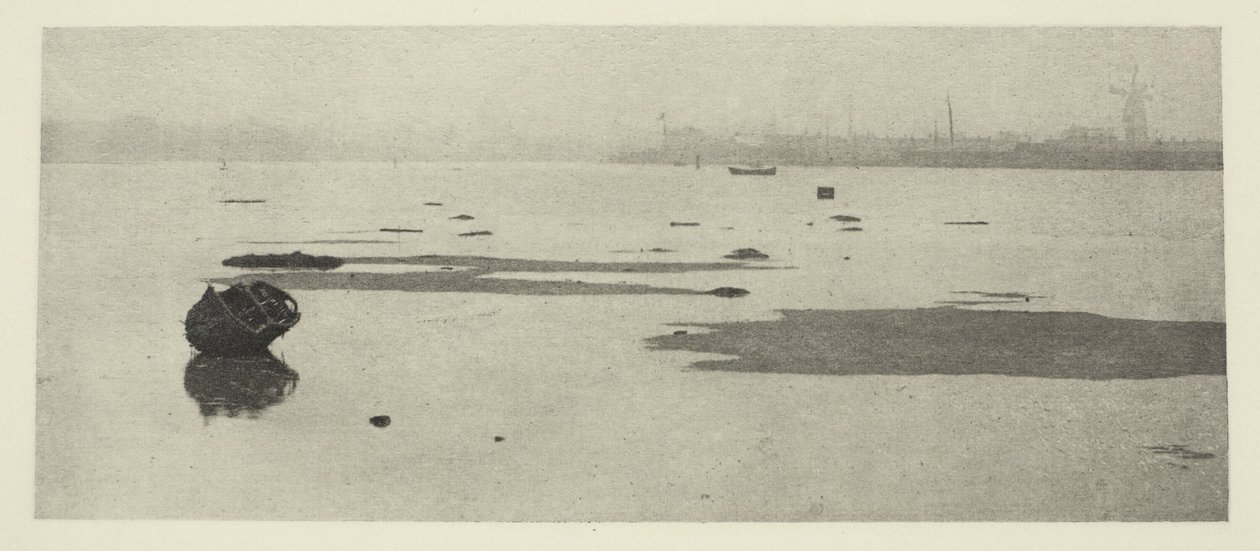 Eau basse sur Breydon - Peter Henry Emerson