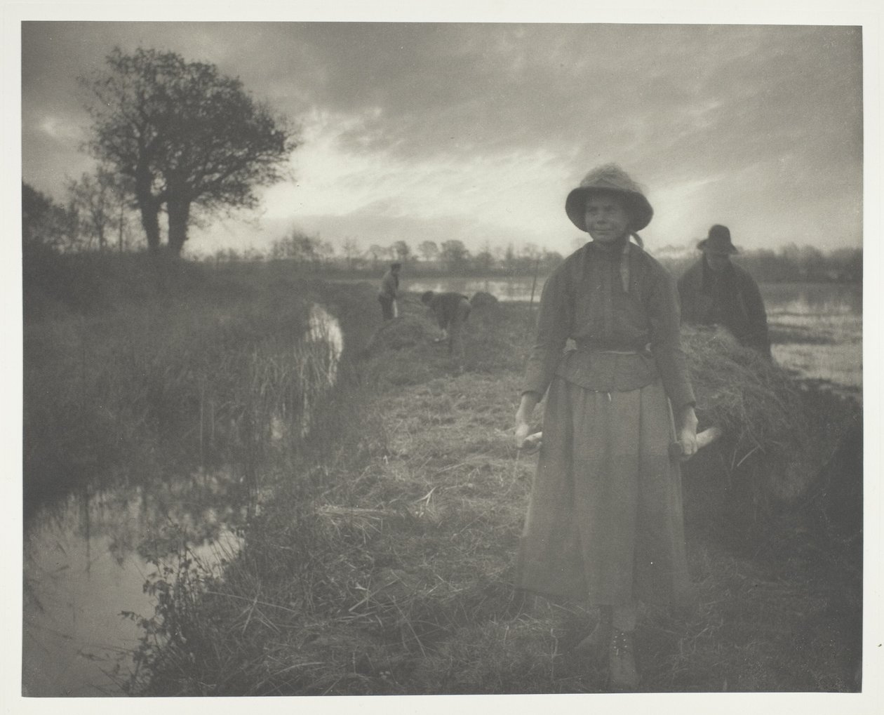 Faucher le foin des marais - Peter Henry Emerson