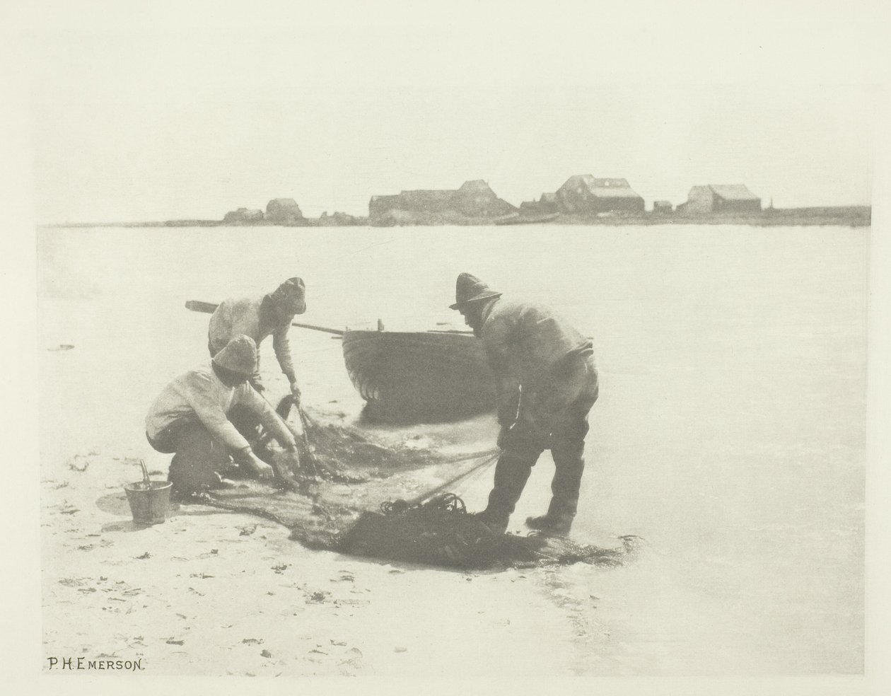 Fusion sur la rivière Blythe (Suffolk) - Peter Henry Emerson