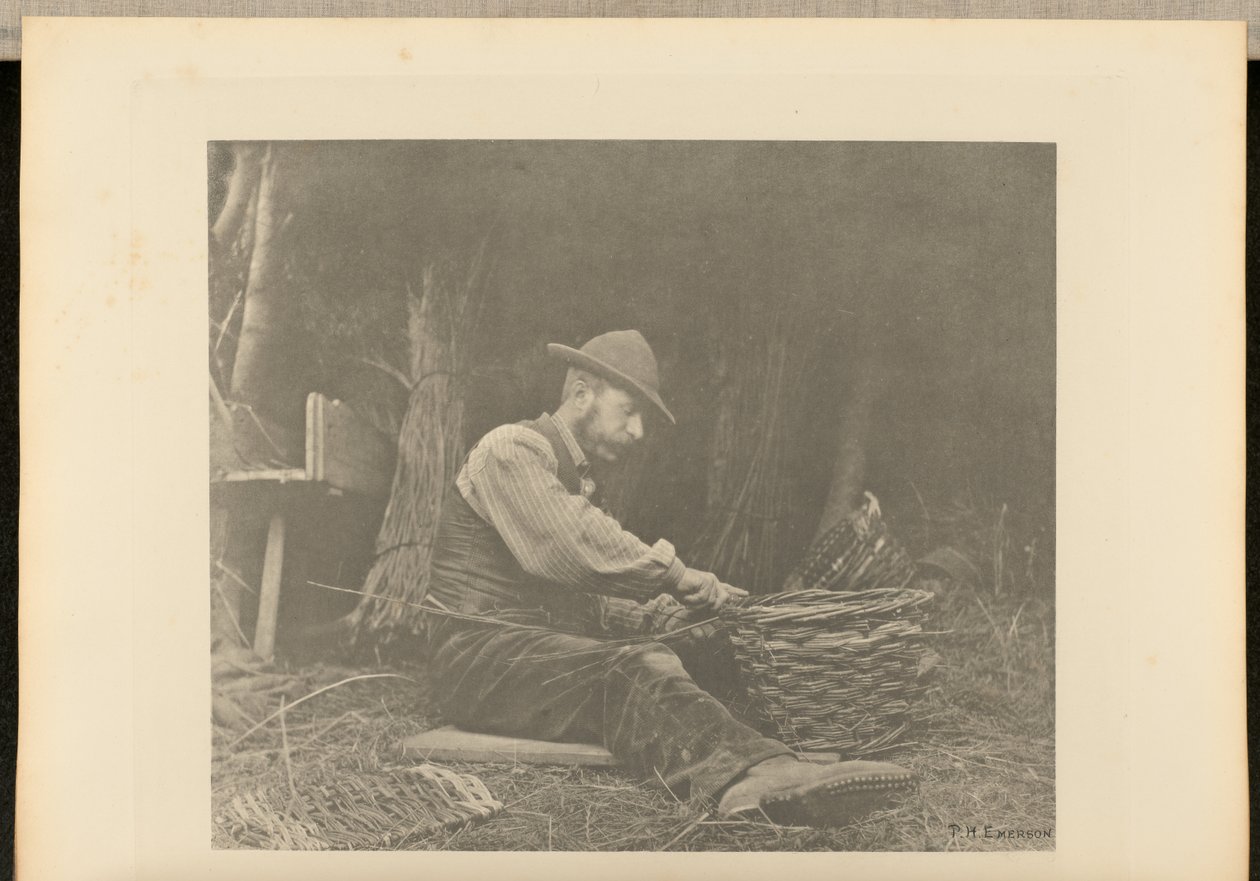 Le fabricant de paniers. [Norfolk.] - Peter Henry Emerson
