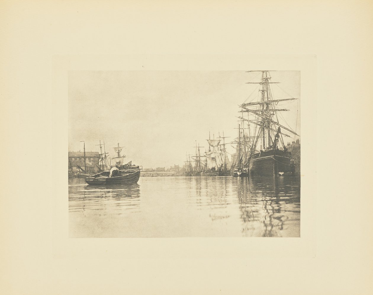 Le port paisible - Peter Henry Emerson