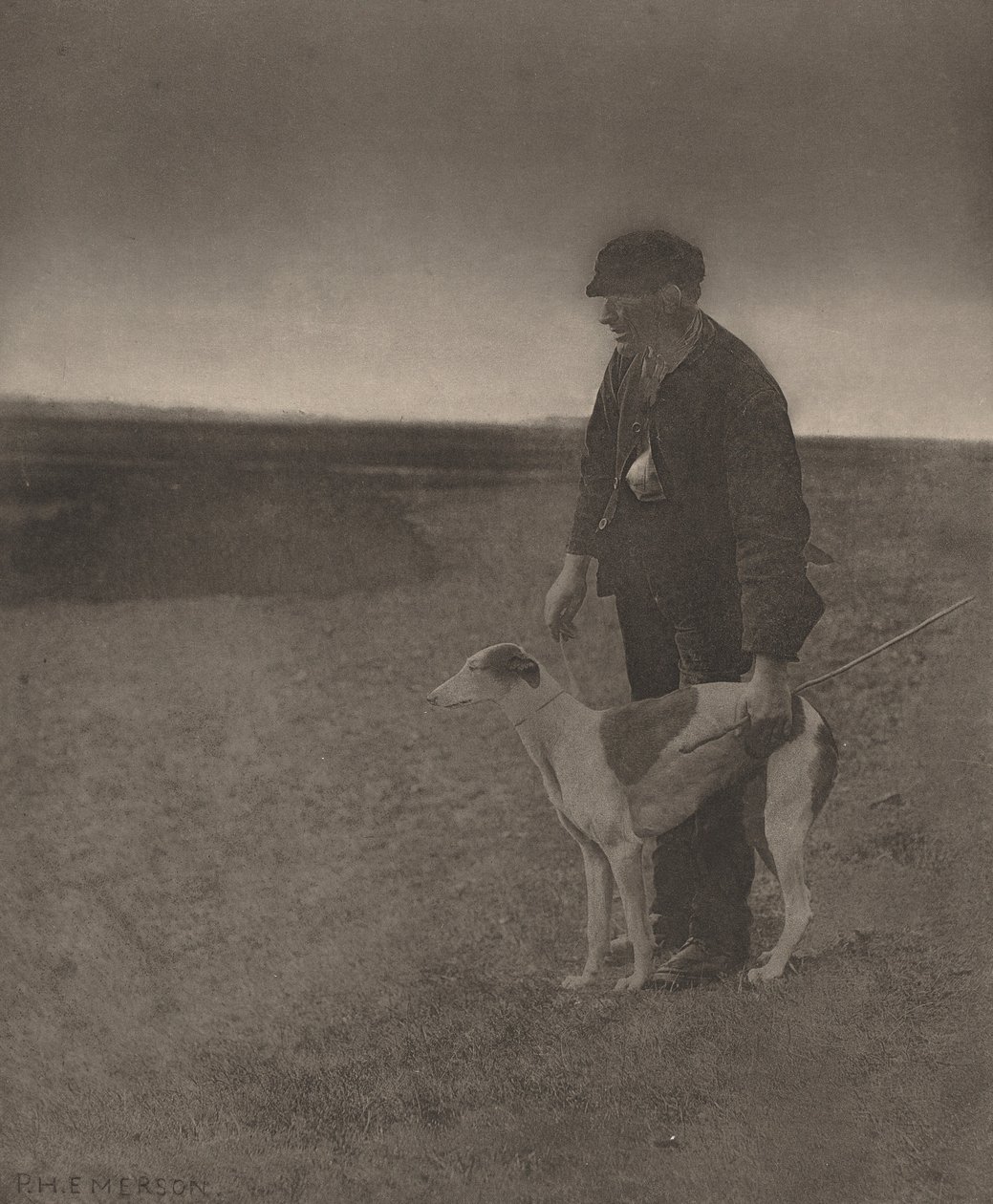 Le Braconnier - Un Lièvre en Vue - Peter Henry Emerson