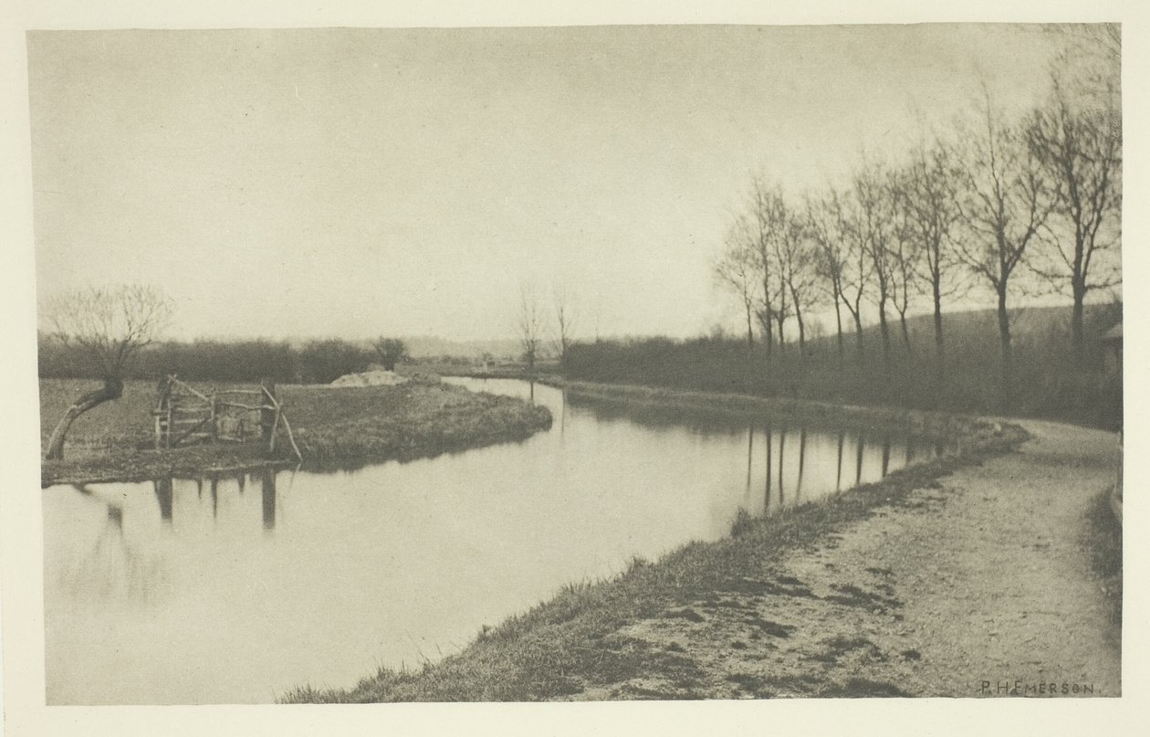La rivière Stort - Peter Henry Emerson