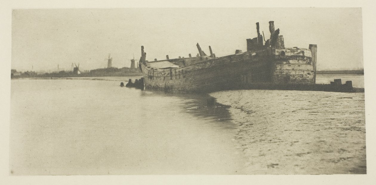 Le vieux navire - Peter Henry Emerson