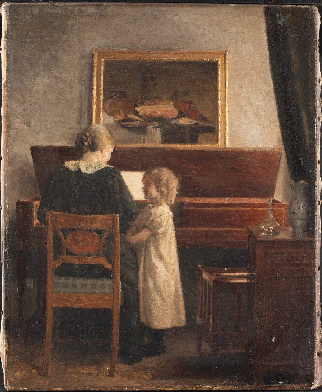 Au piano - Peter Vilhelm Ilsted