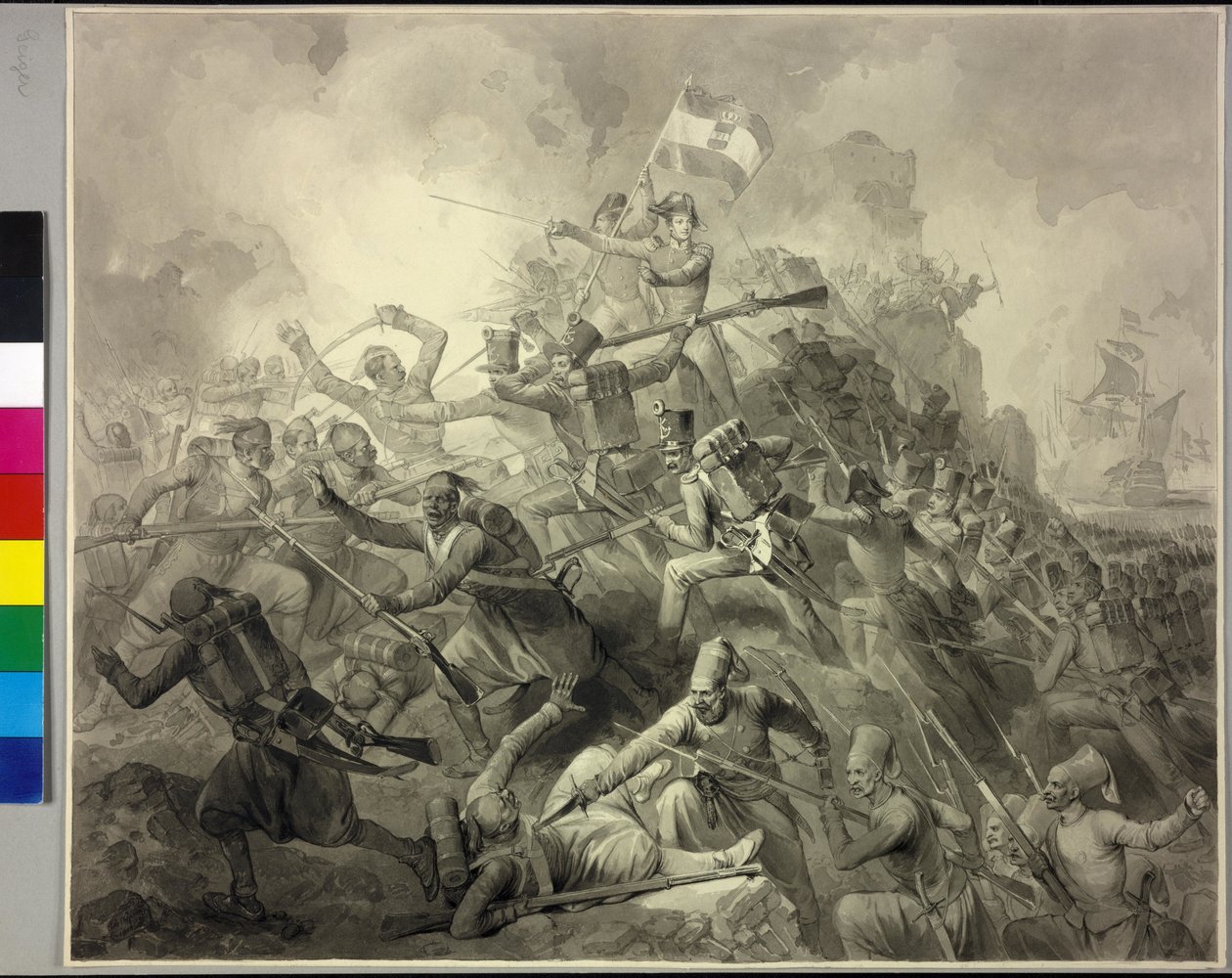 Conquête de Saïda - Peter Johann Nepomuk Geiger