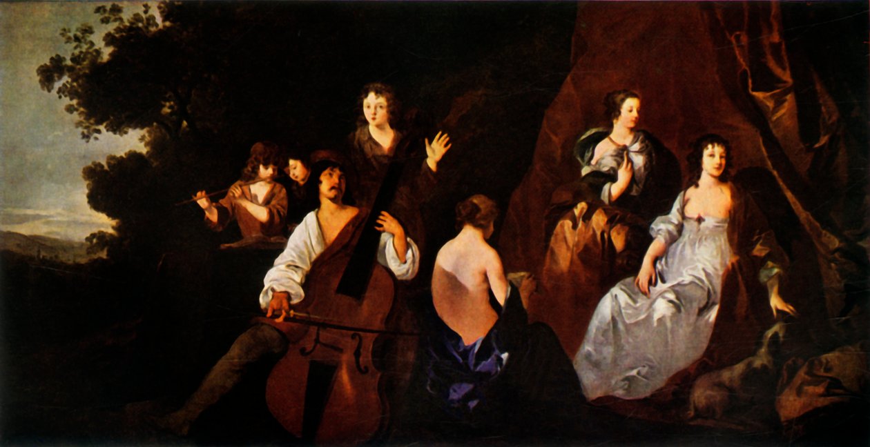 Le Concert, vers 1650, 1944 - Peter Lely