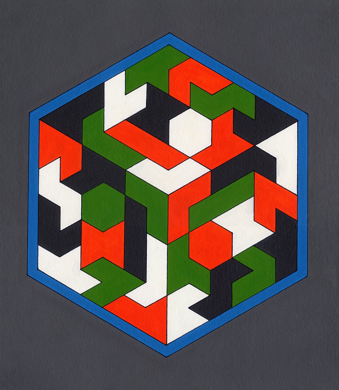 Hexiamonds, 2008 - Peter McClure