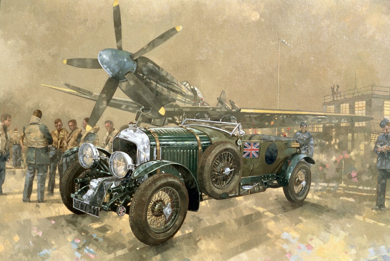 Bentley et Spitfire - Peter Miller