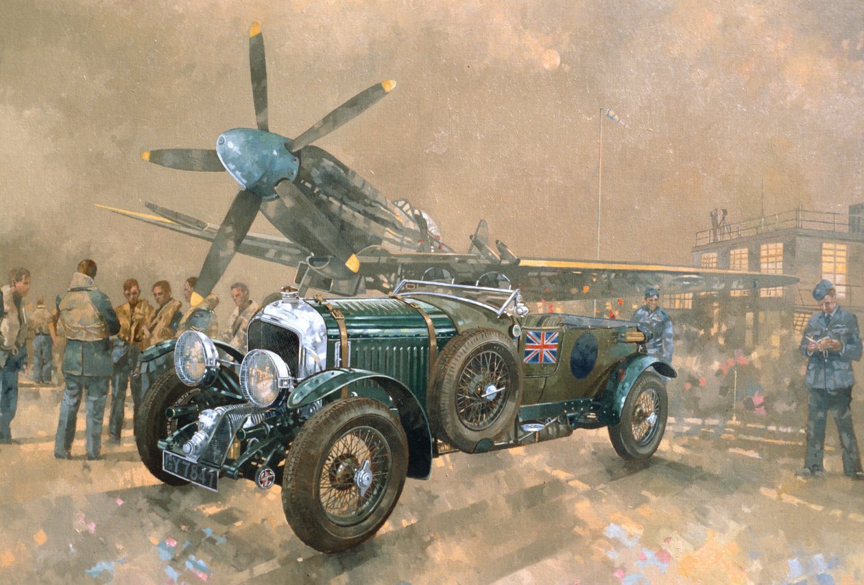 Bentley et Spitfire - Peter Miller