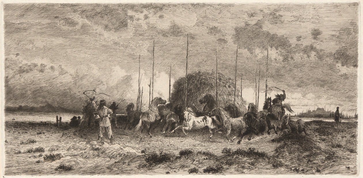 Récolte à San Juan, N.M. - Peter Moran
