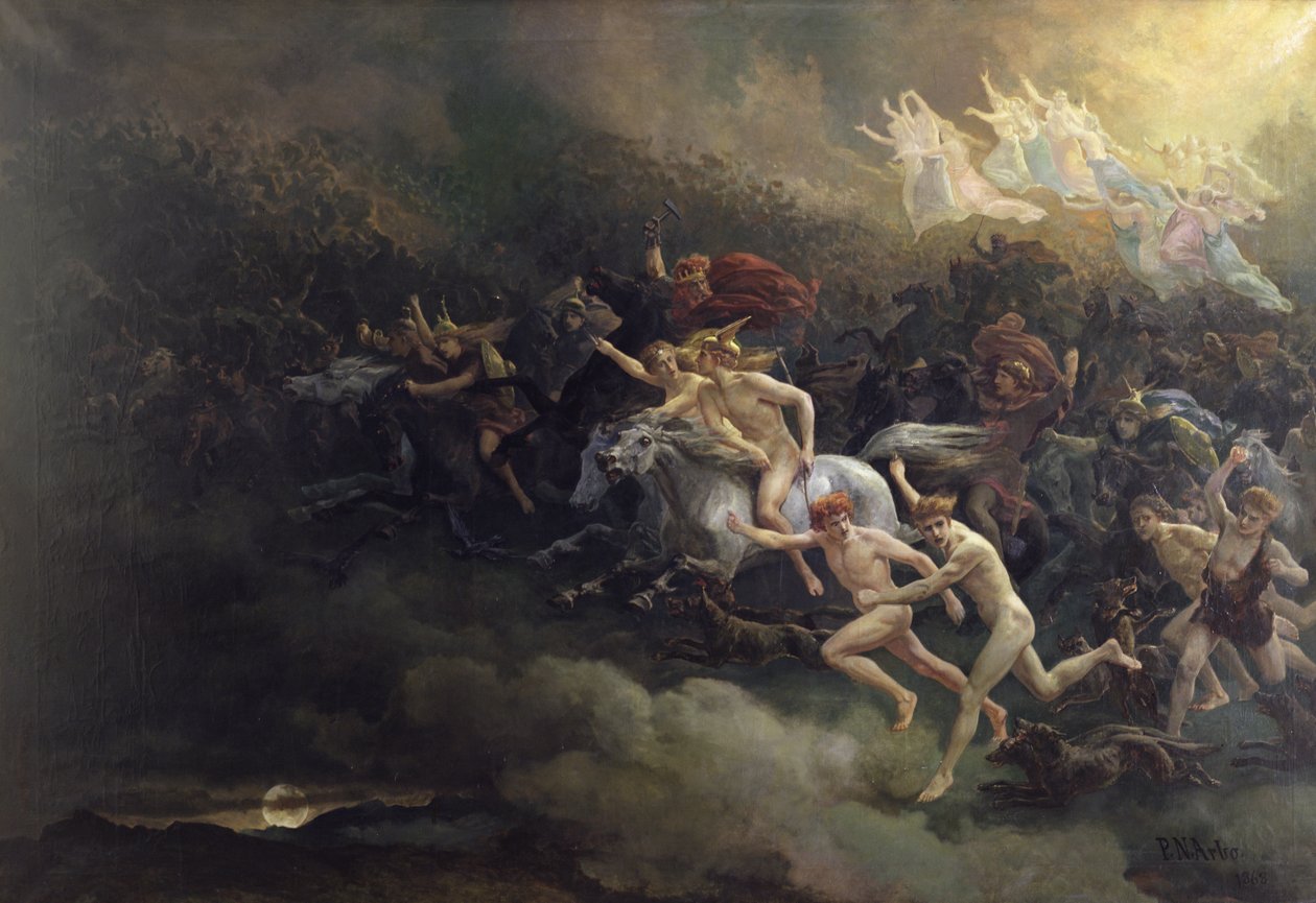 Les âmes mortes - Peter Nicolai Arbo