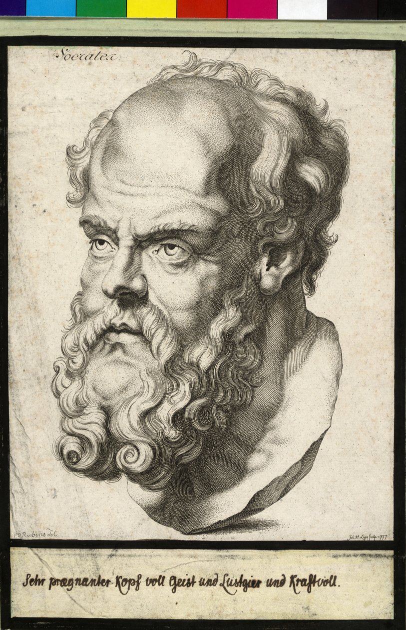 Socrate - Peter Paul (after) Rubens