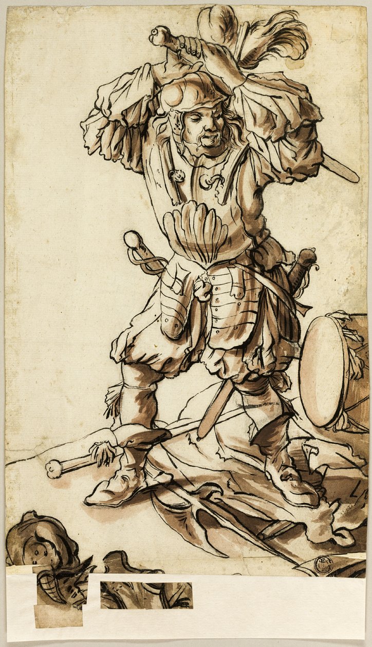 Un Landsknecht - Peter Paul Rubens