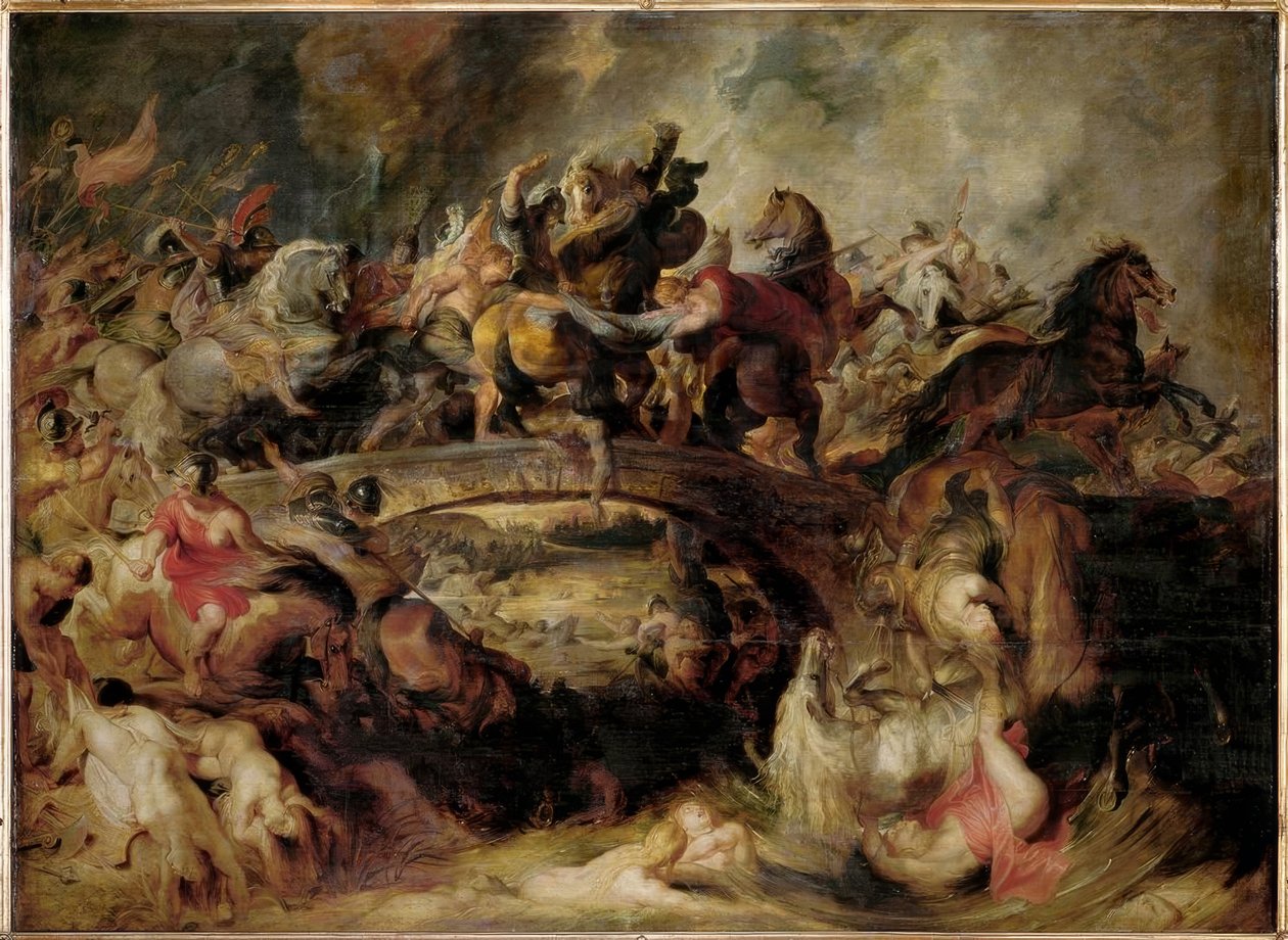 La bataille des Amazones - Peter Paul Rubens