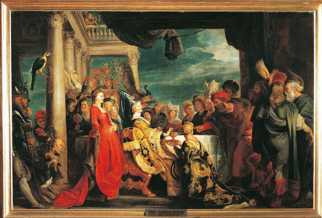 Autriche, Vienne, Alboin et Rosamunde - Peter Paul Rubens