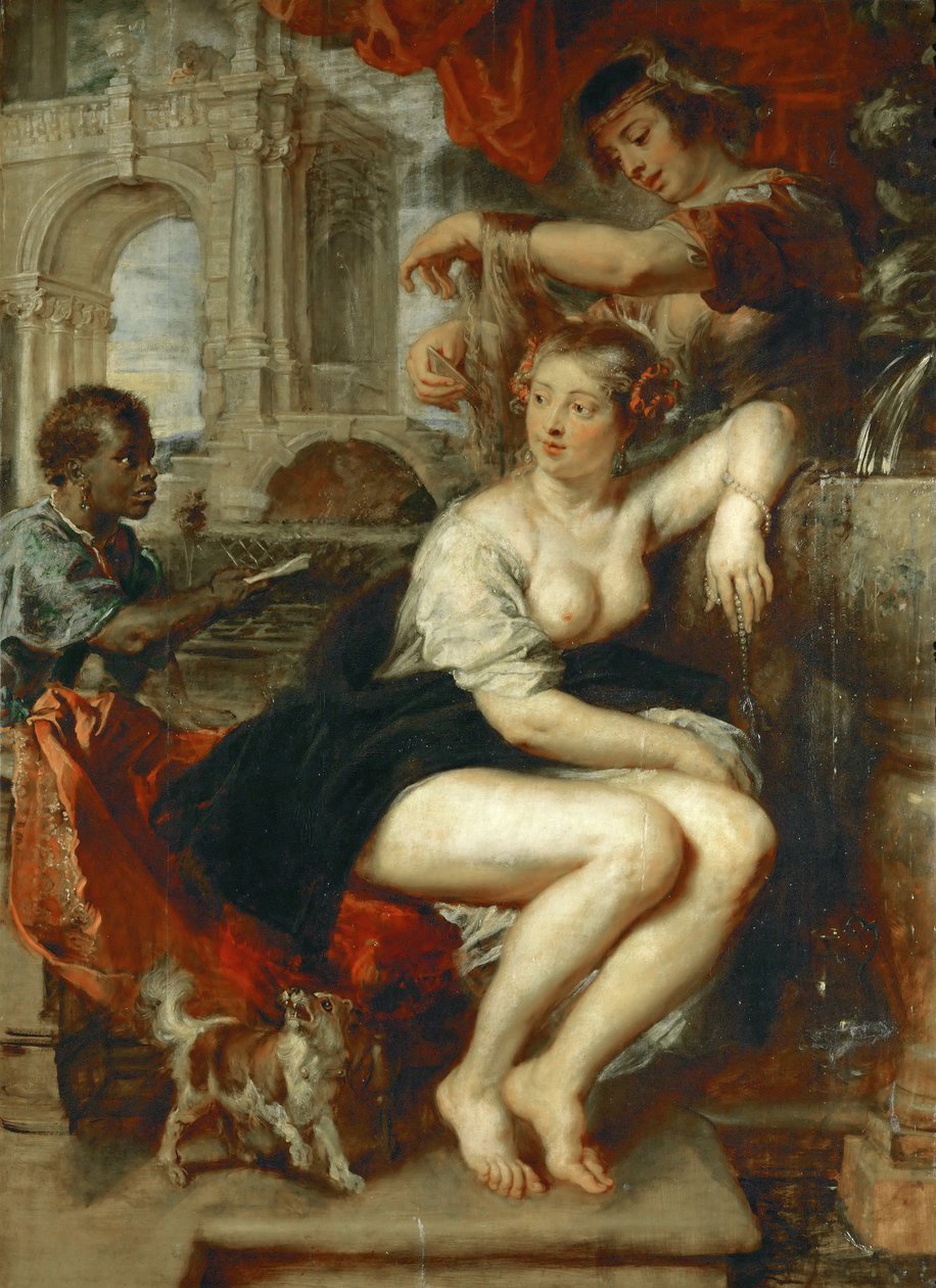 Bethsabée au bain, vers 1635 - Peter Paul Rubens