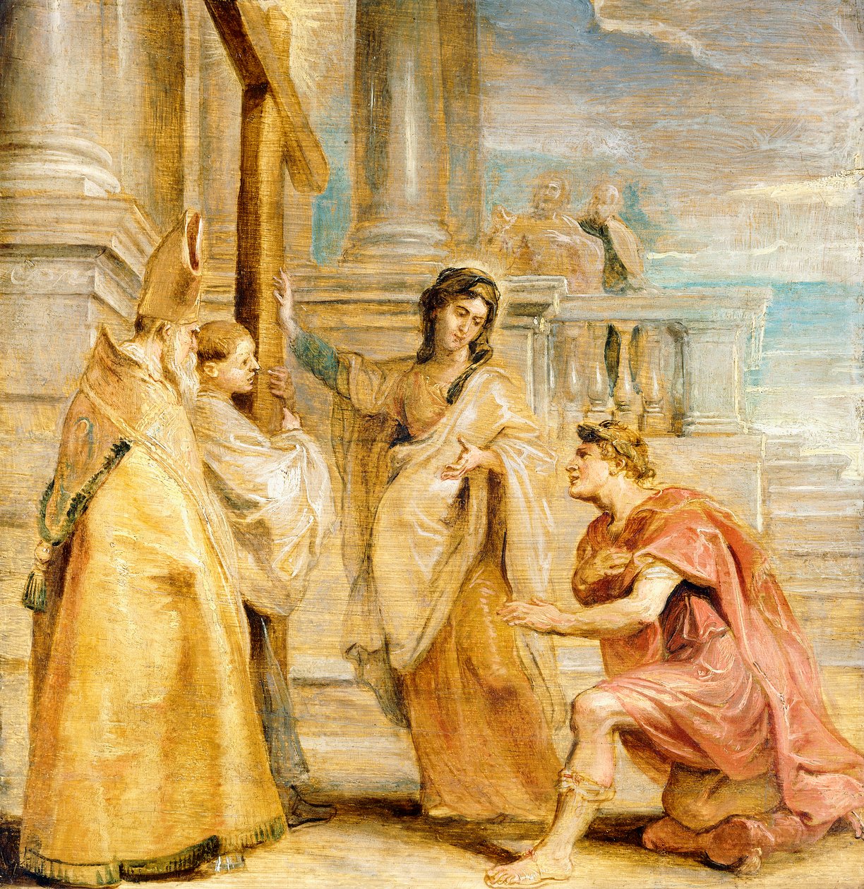 Constantin adorant la Vraie Croix - Peter Paul Rubens