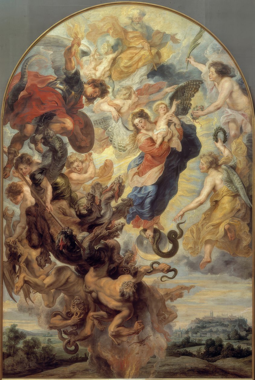 La femme apocalyptique - Peter Paul Rubens