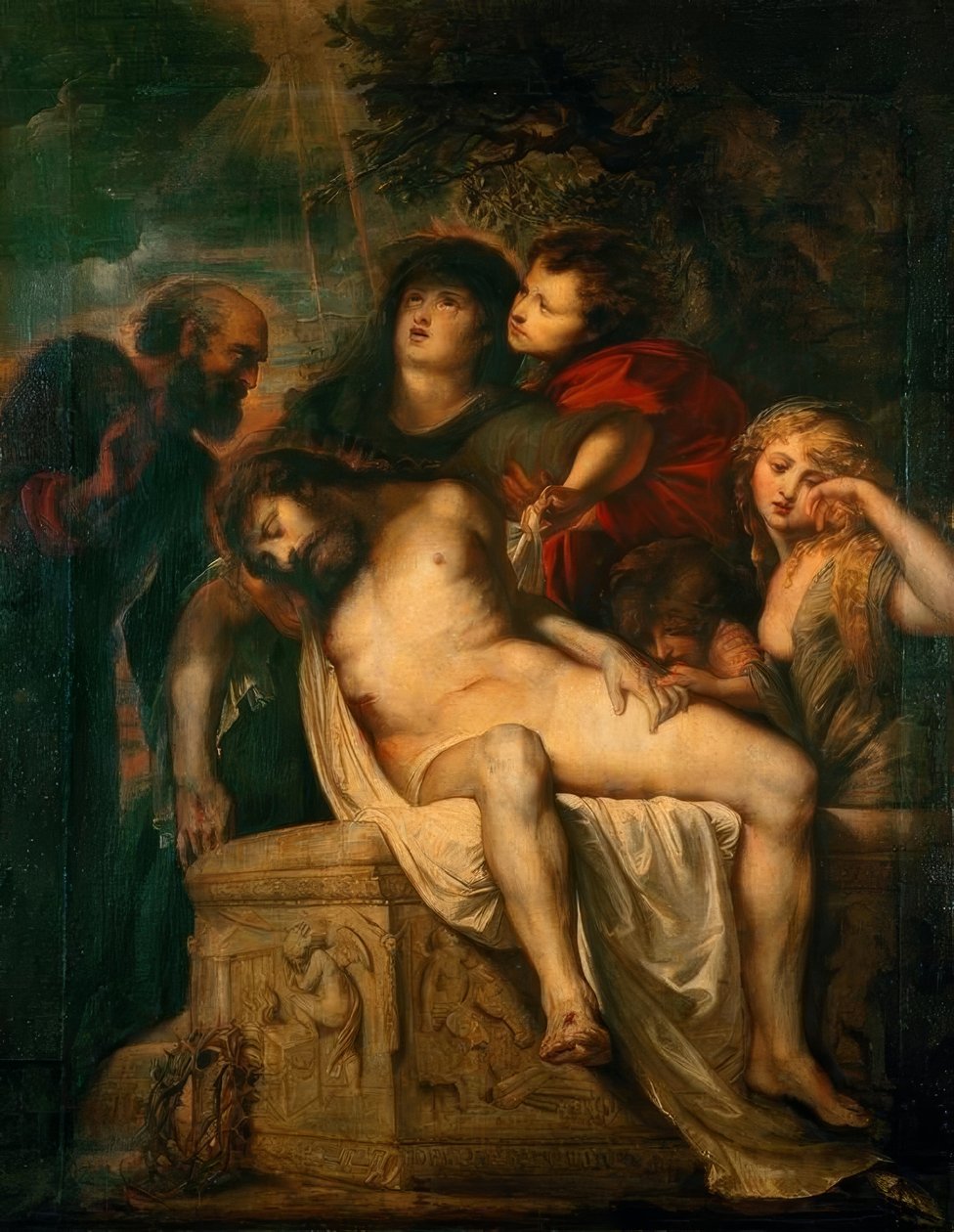Mise au tombeau du Christ - Peter Paul Rubens