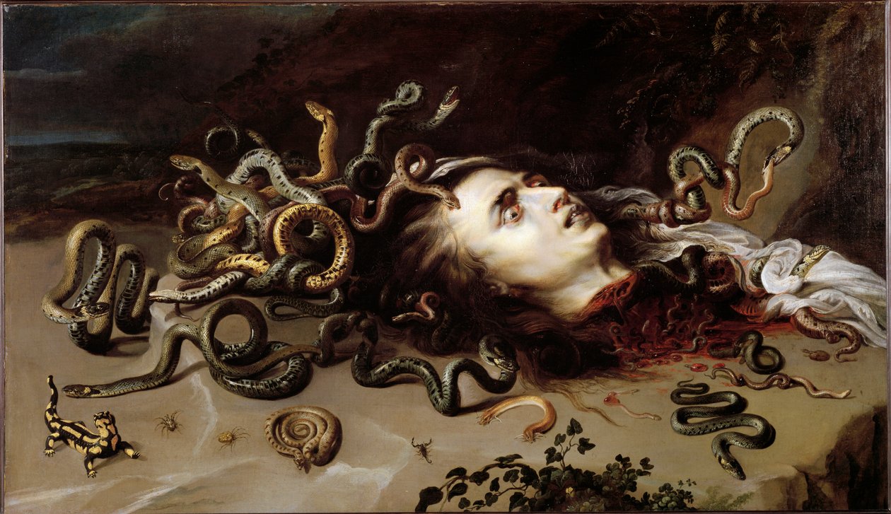 Tête de Méduse - Peter Paul Rubens