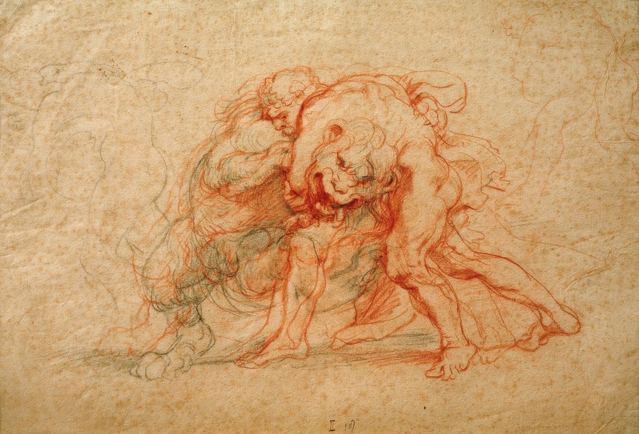 Hercule et le lion de Némée - Peter Paul Rubens