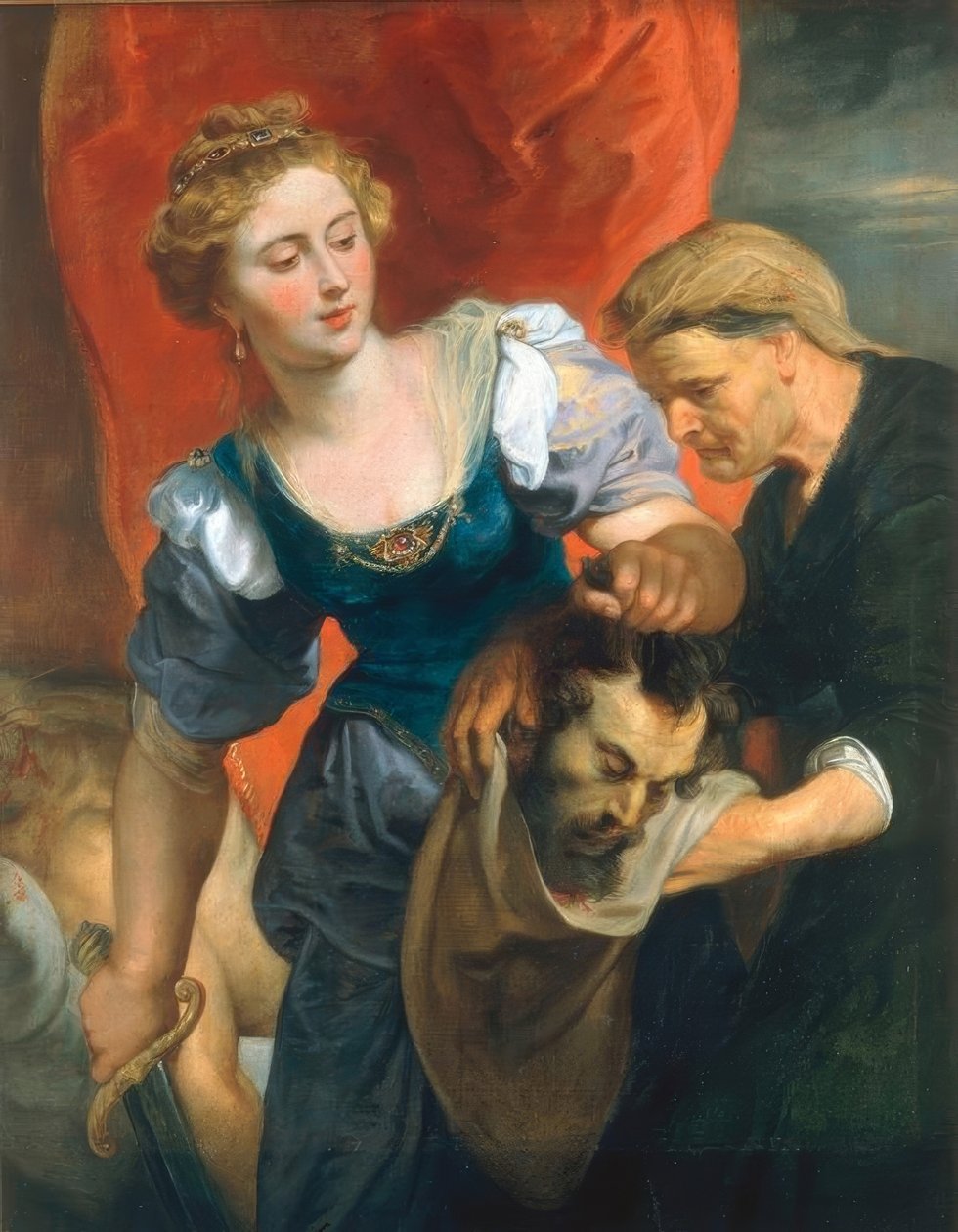 Judith avec la tête d
