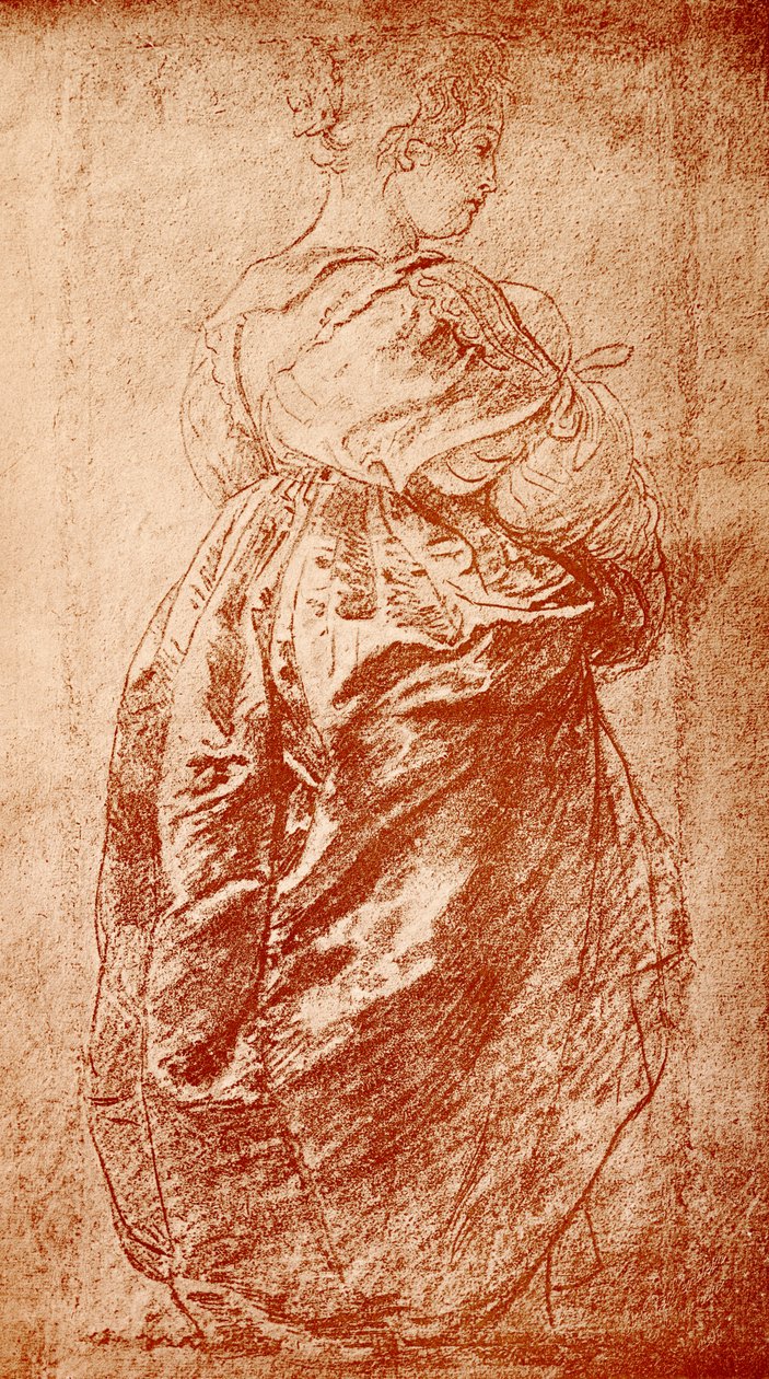 Étude de robe pour une dame - Peter Paul Rubens